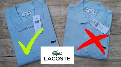 replica lacoste clothing|lacoste polo counterfeit vs real.